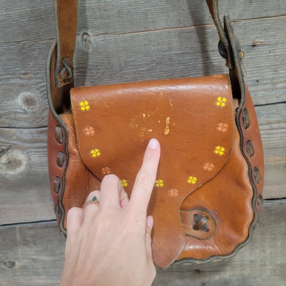 Vintage brown bag - Picture 5 of 6